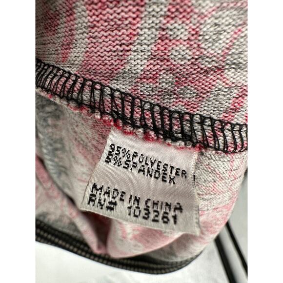 Funky People Sweater Dress Medium Floral Printed Long Sleeve Knit Knee Length - Picture 7 of 7